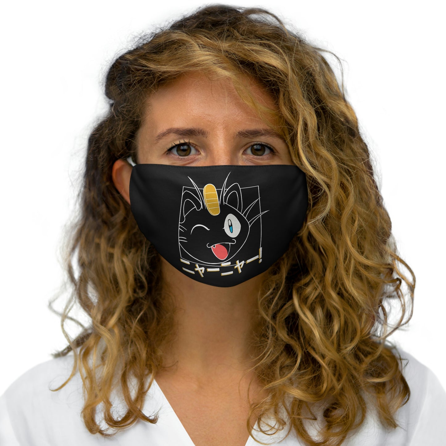 Pokémon Face Mask - Meowth