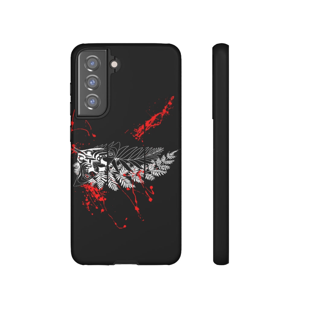 Tough Case - Moth Tattoo Black