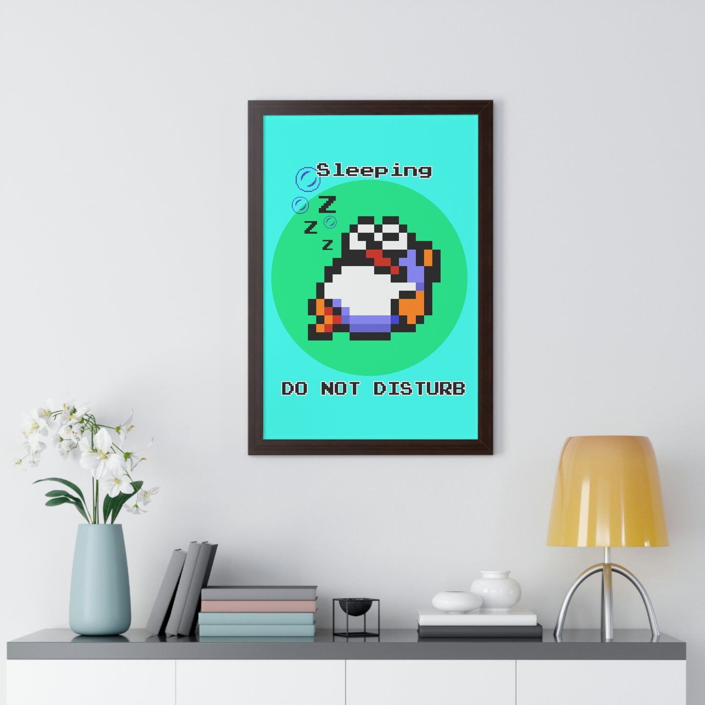 Super Mario World Framed Poster - Rip Van Sleeping