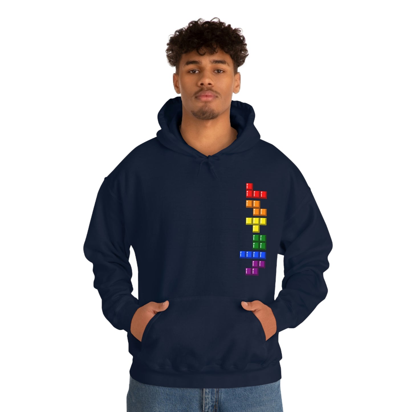 Unisex Hoodie - Blocks' Diversity