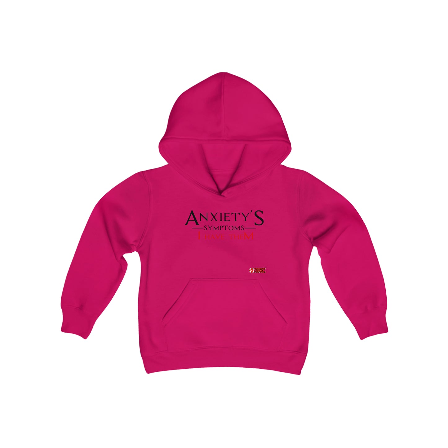 Kids' Hoodie - Anxiety's Symptons