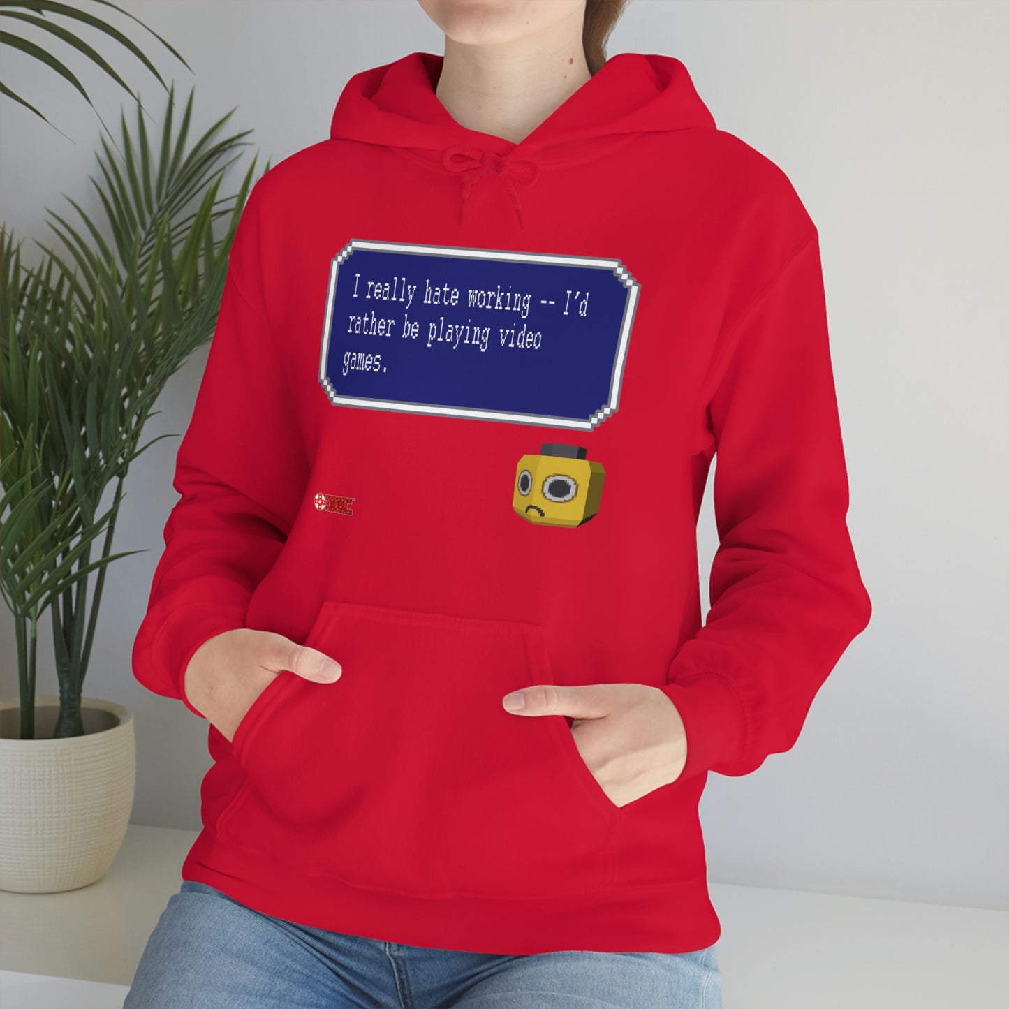 Unisex Hoodie - I Really Hate Working
