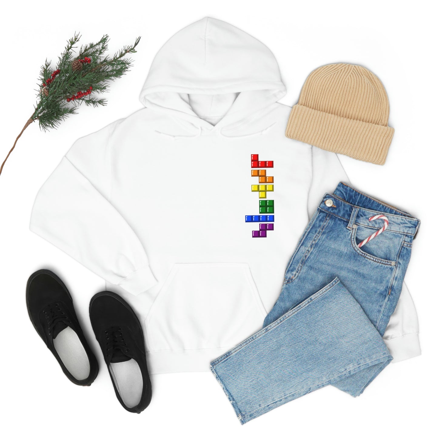 Unisex Hoodie - Blocks' Diversity