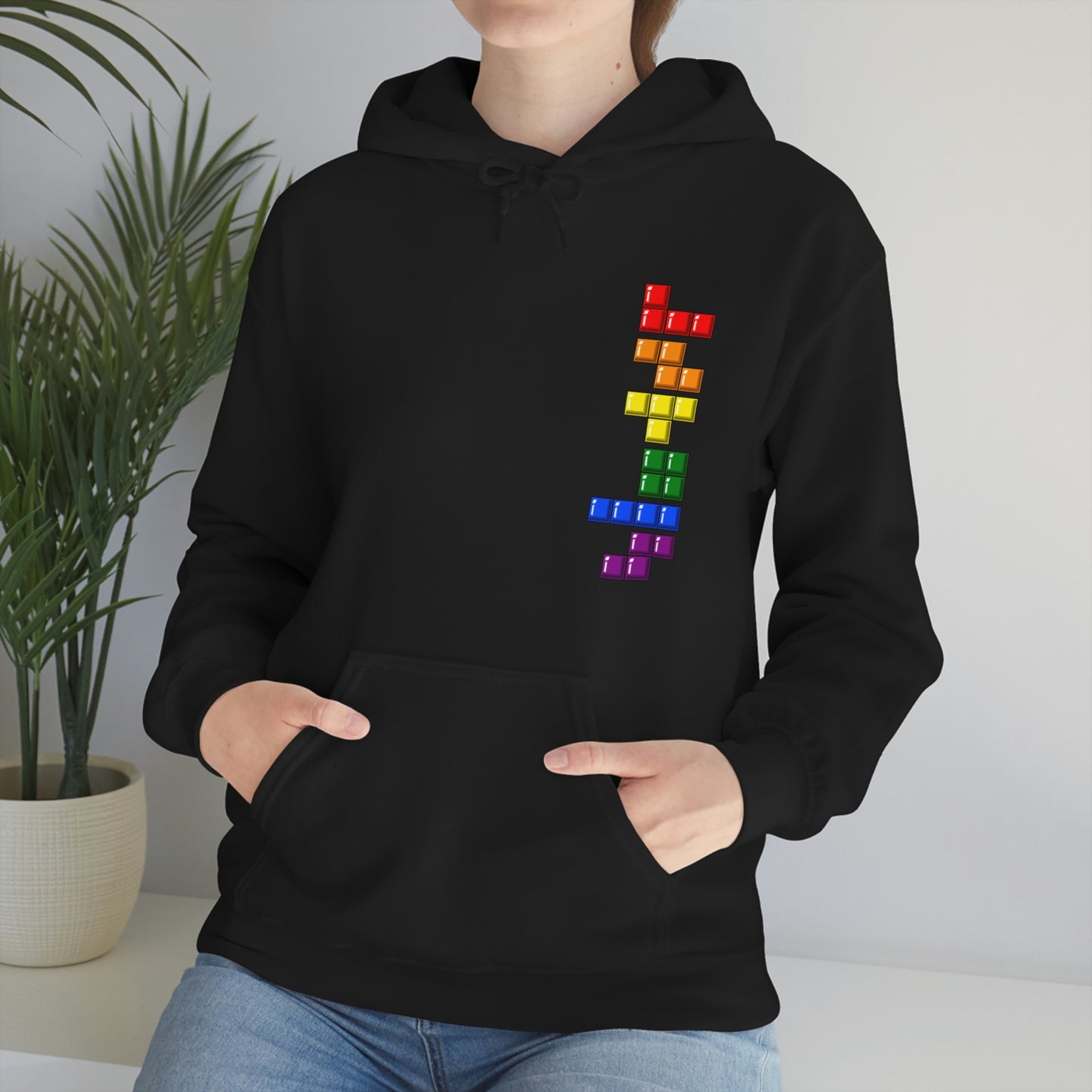 Unisex Hoodie - Blocks' Diversity