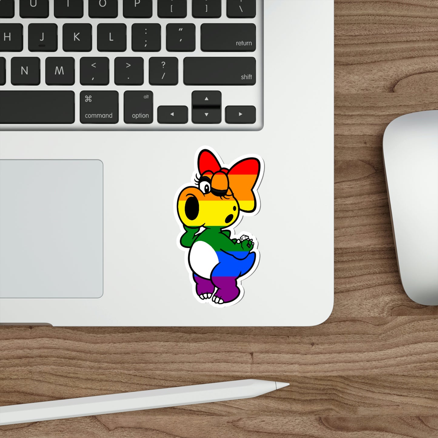 Super Mario Bros Die-Cut Sticker - LGTBirdo