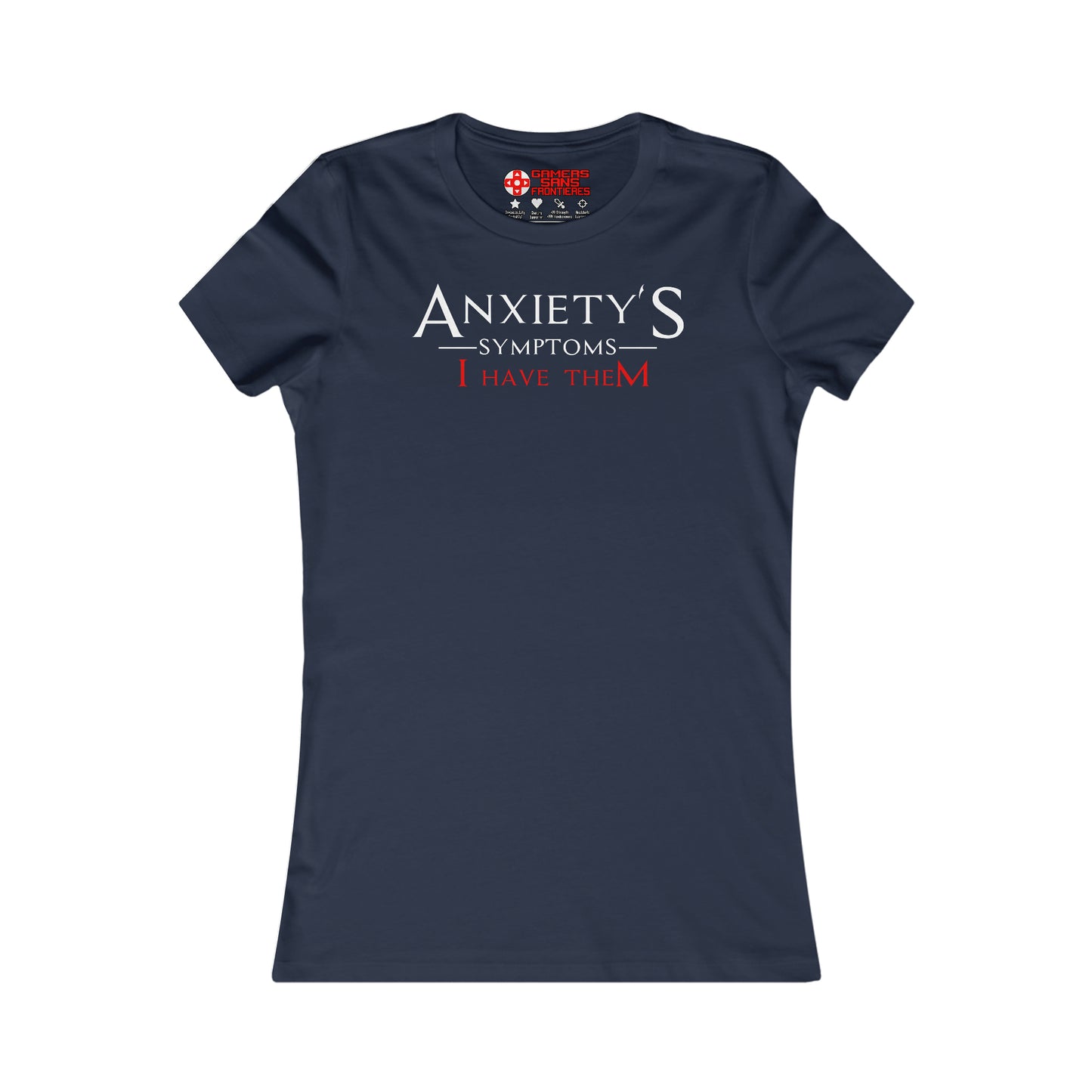 Women's Tee - Anxiety's Symptons