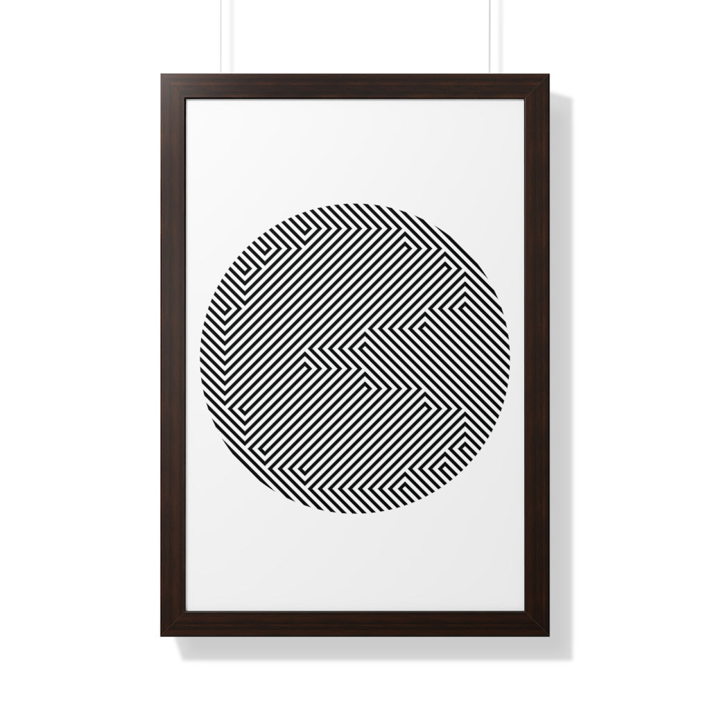 Framed Poster - Pac-Man Stealth