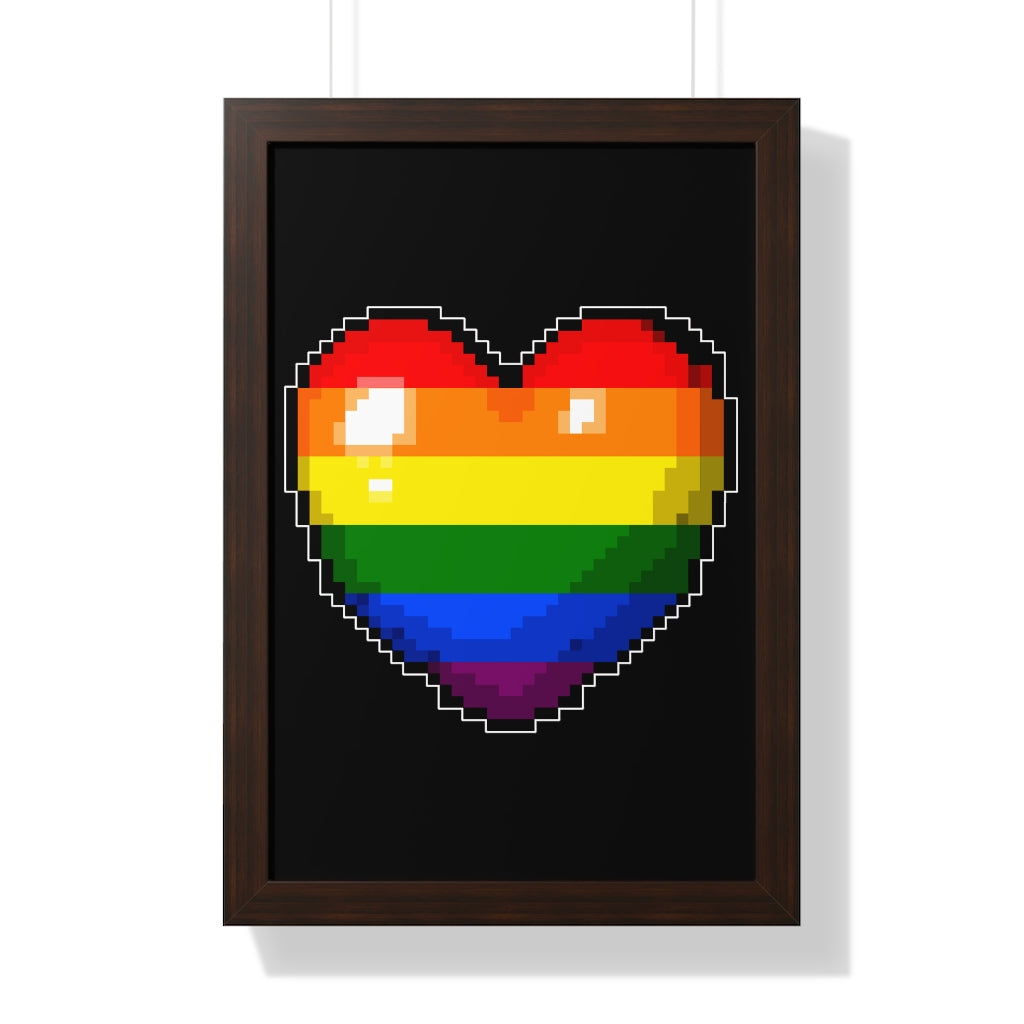 Extra Colorful Life Framed Poster