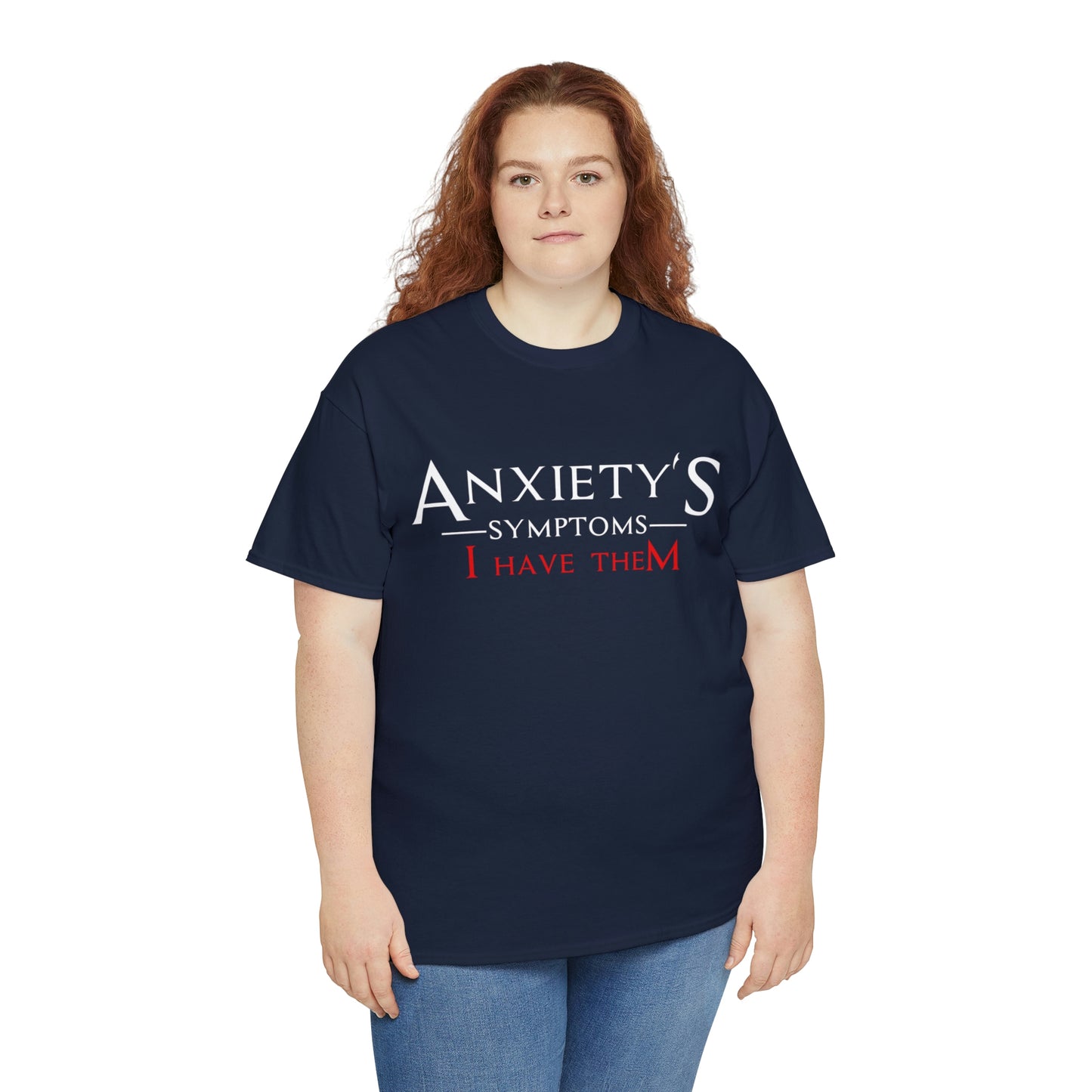 Men's Tee - Anxiety's Symptons