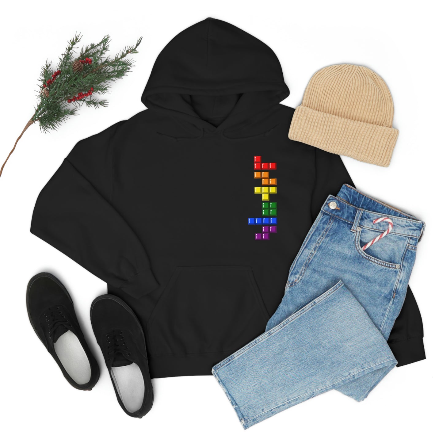 Unisex Hoodie - Blocks' Diversity