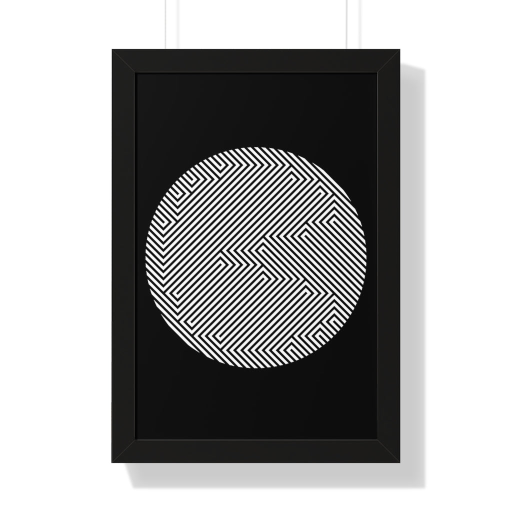 Framed Poster - Pac-Man Stealth