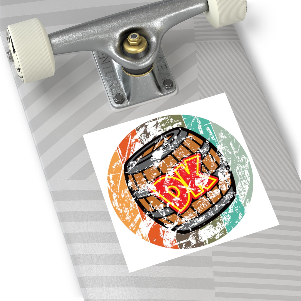 Vinyl Sticker - DK Vintage Barrel