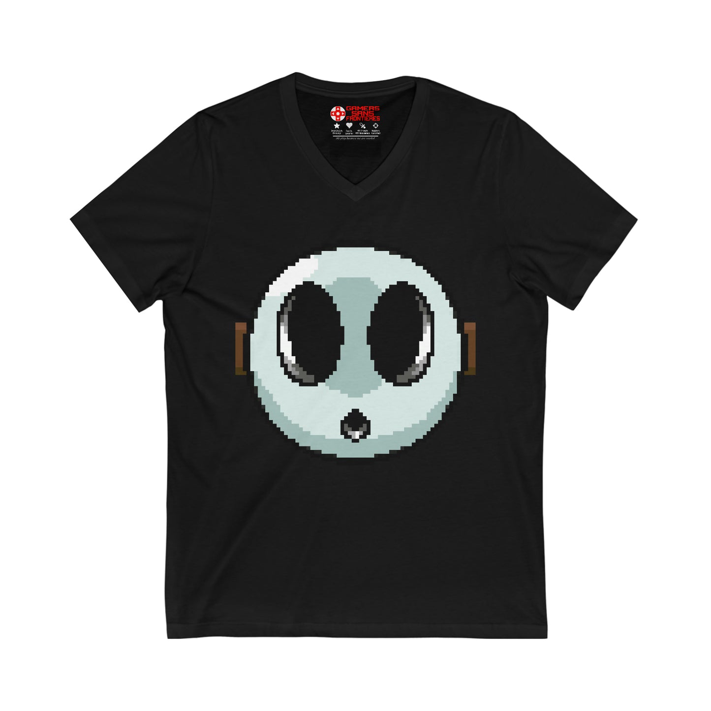 Super Mario Men's V Tee - Do be Shy