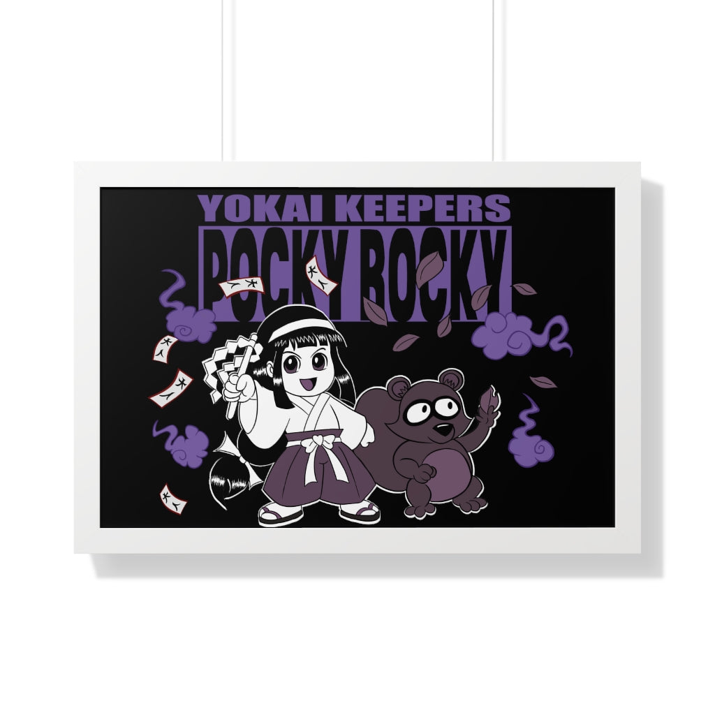 Framed Poster - Yokai Keepers