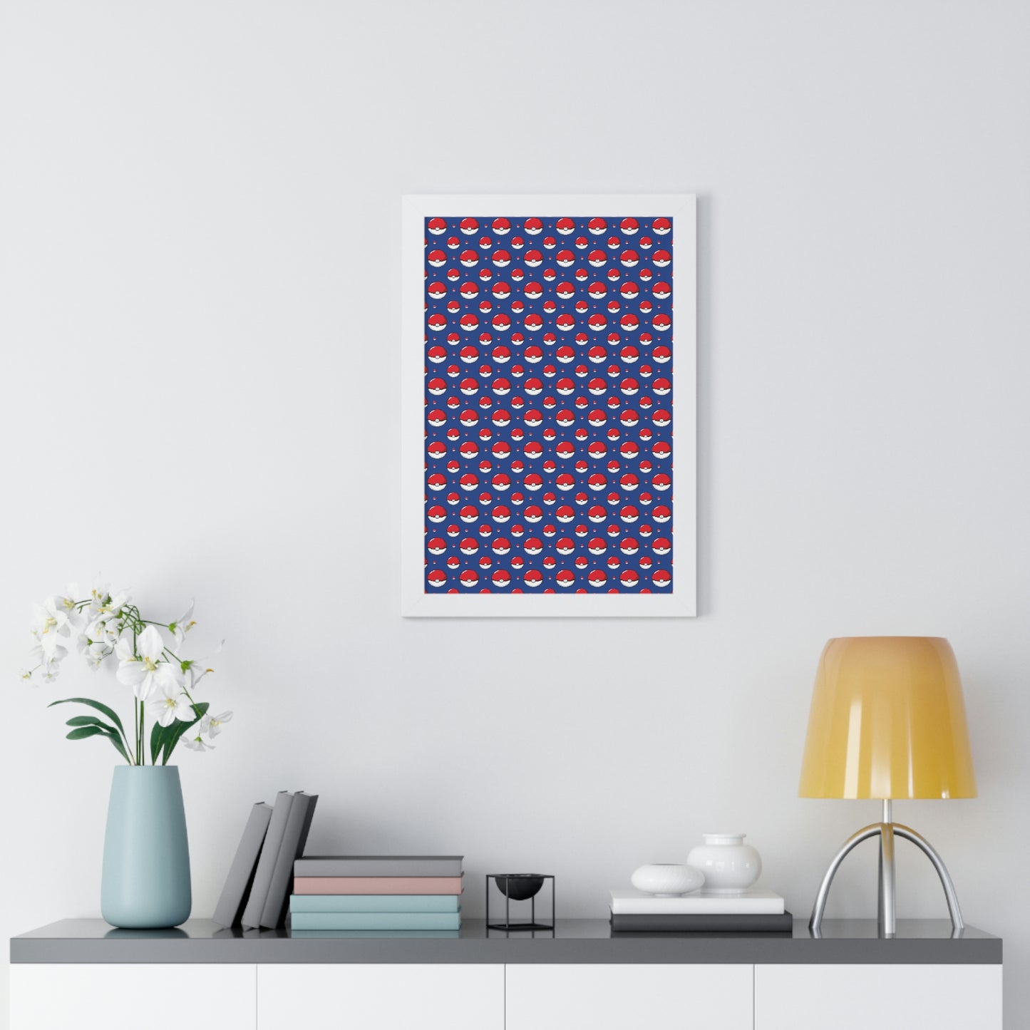 Pokémon Framed Poster - Pokeball
