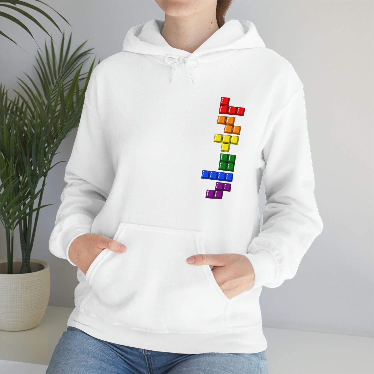 Unisex Hoodie - Blocks' Diversity