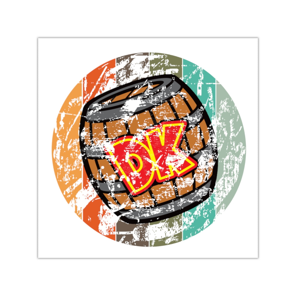 Vinyl Sticker - DK Vintage Barrel