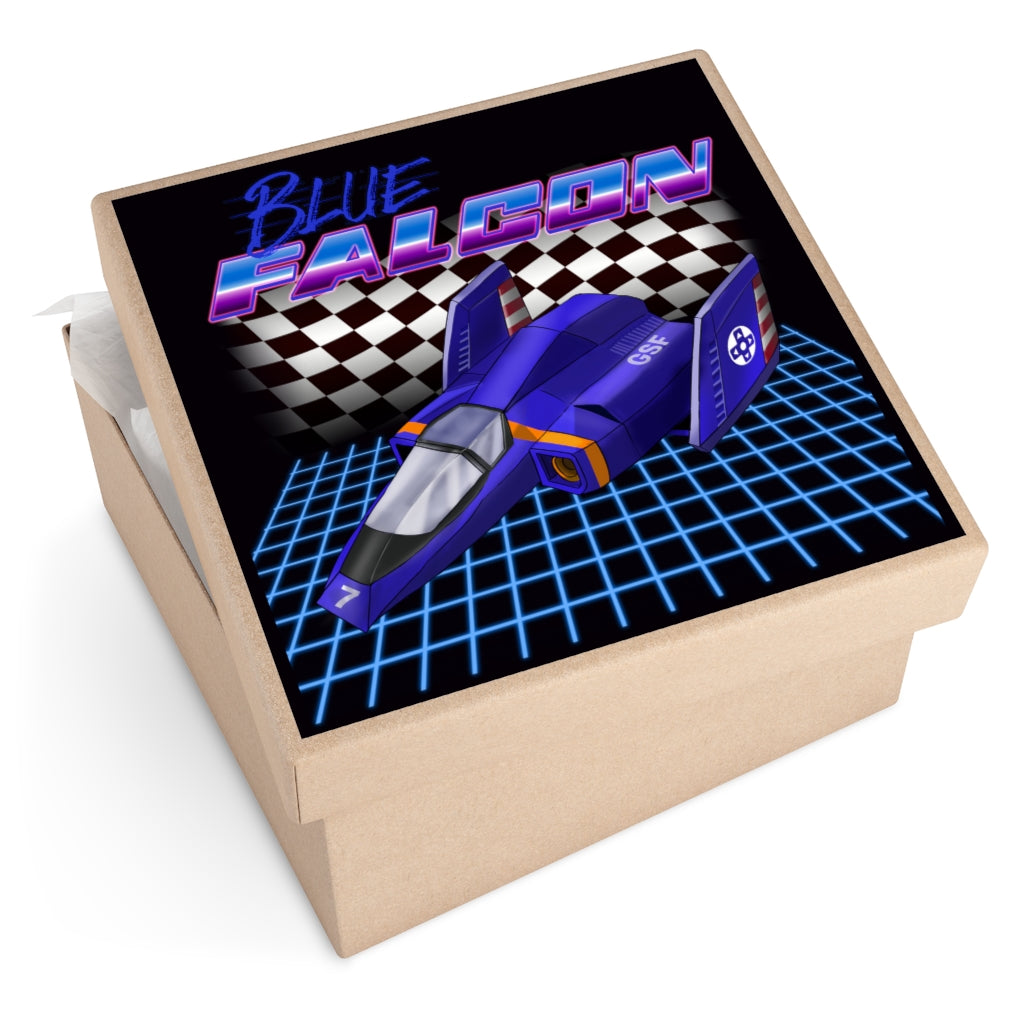 Vinyl Sticker - Blue Falcon