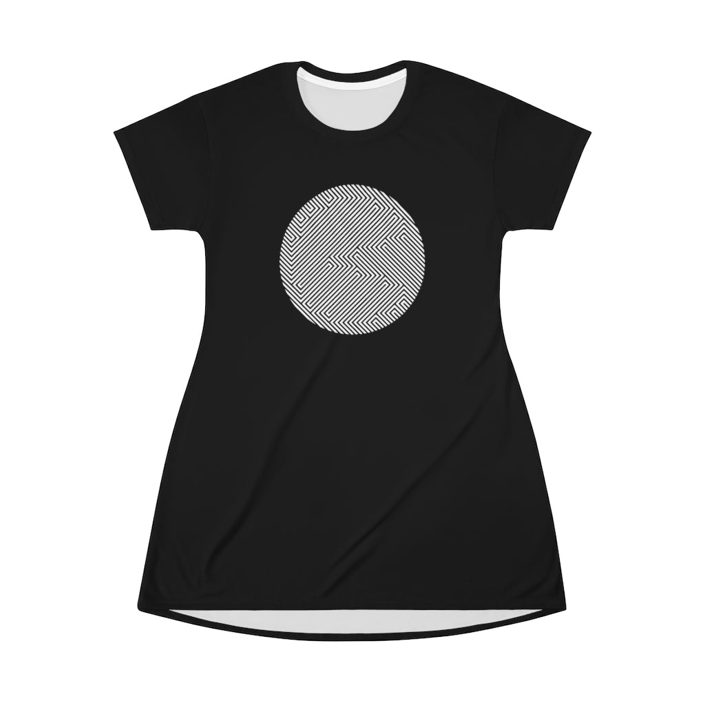 Women's Tee Dress - Pac-Man Stealth