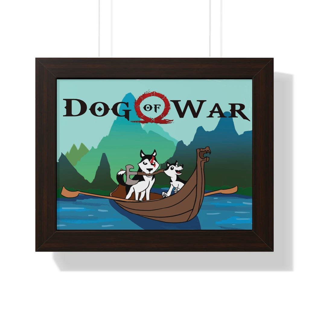 Framed Poster - Dog of War