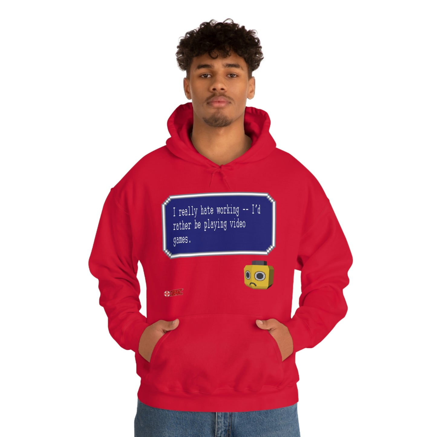 Unisex Hoodie - I Really Hate Working