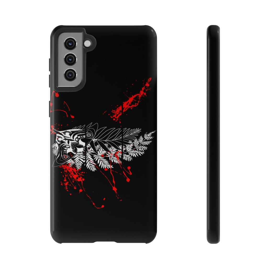 Tough Case - Moth Tattoo Black