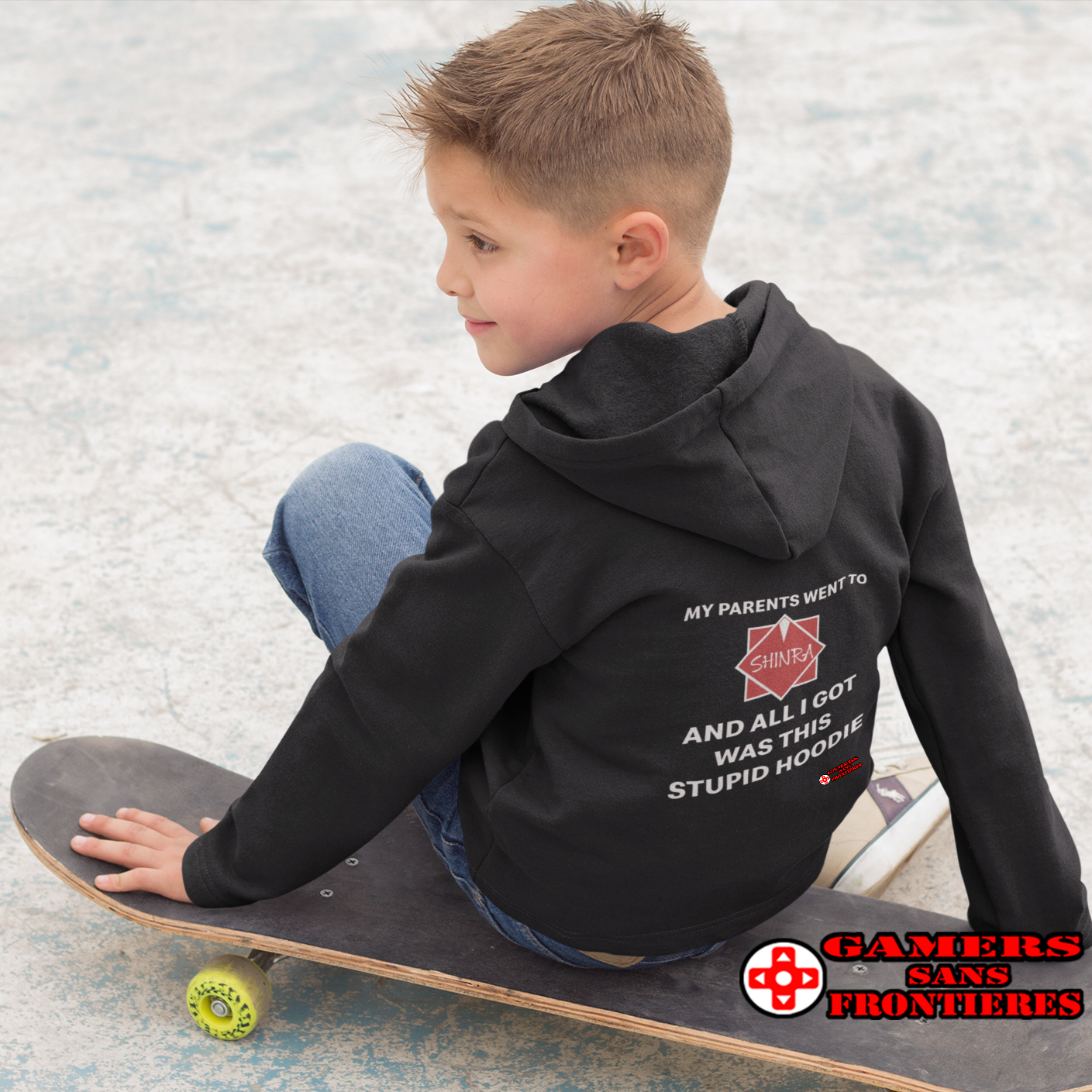 S#!tty Shinra Souvenir kids Hoodie