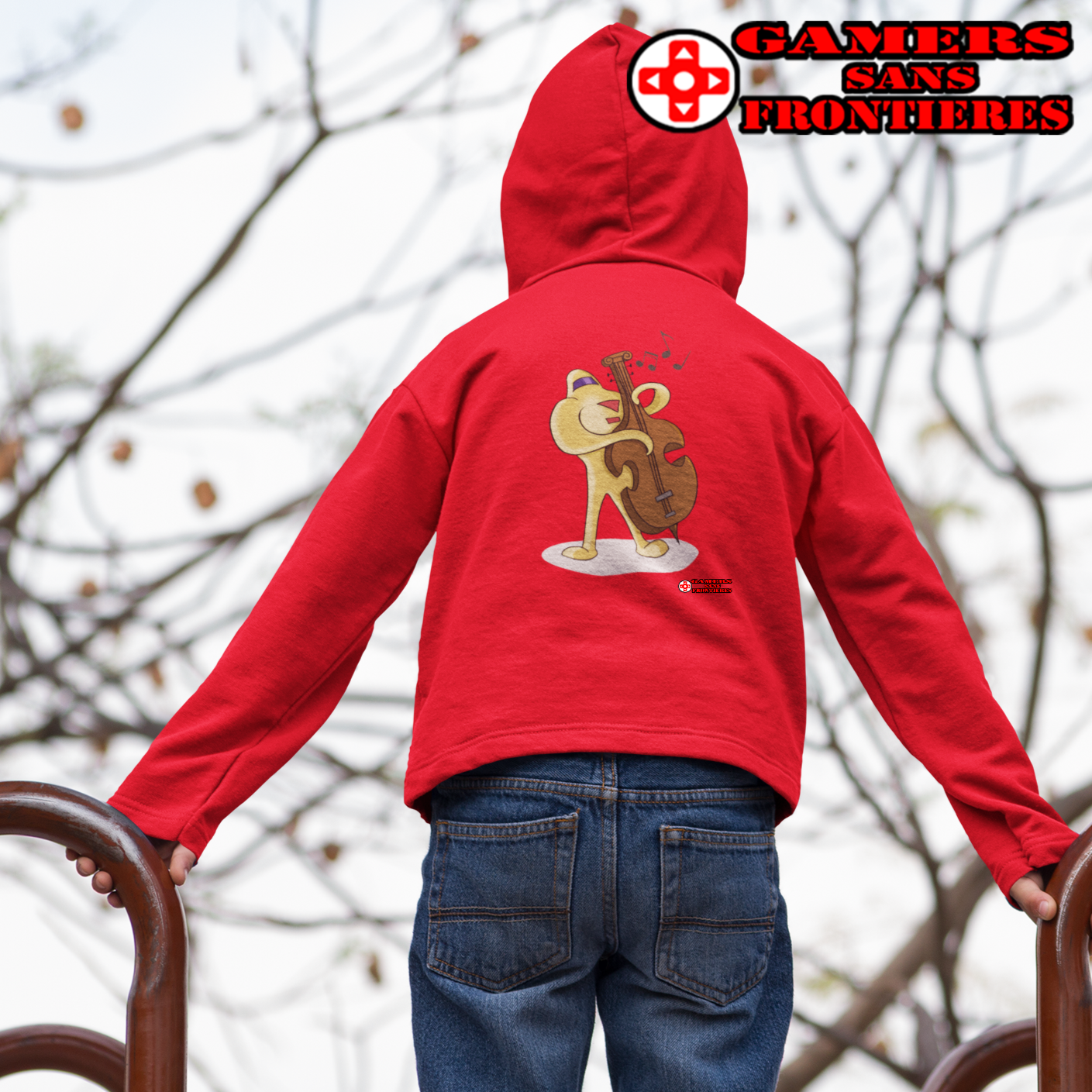 Kids' Hoodie - Jazz Starman