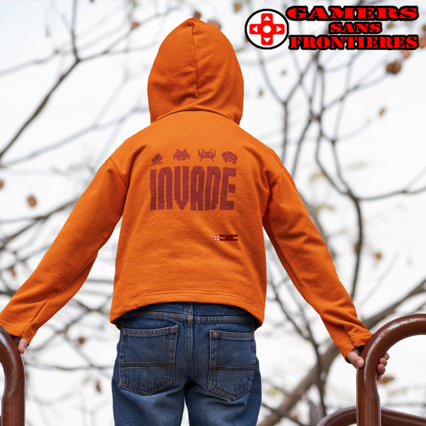Kids' Hoodie - Invasion