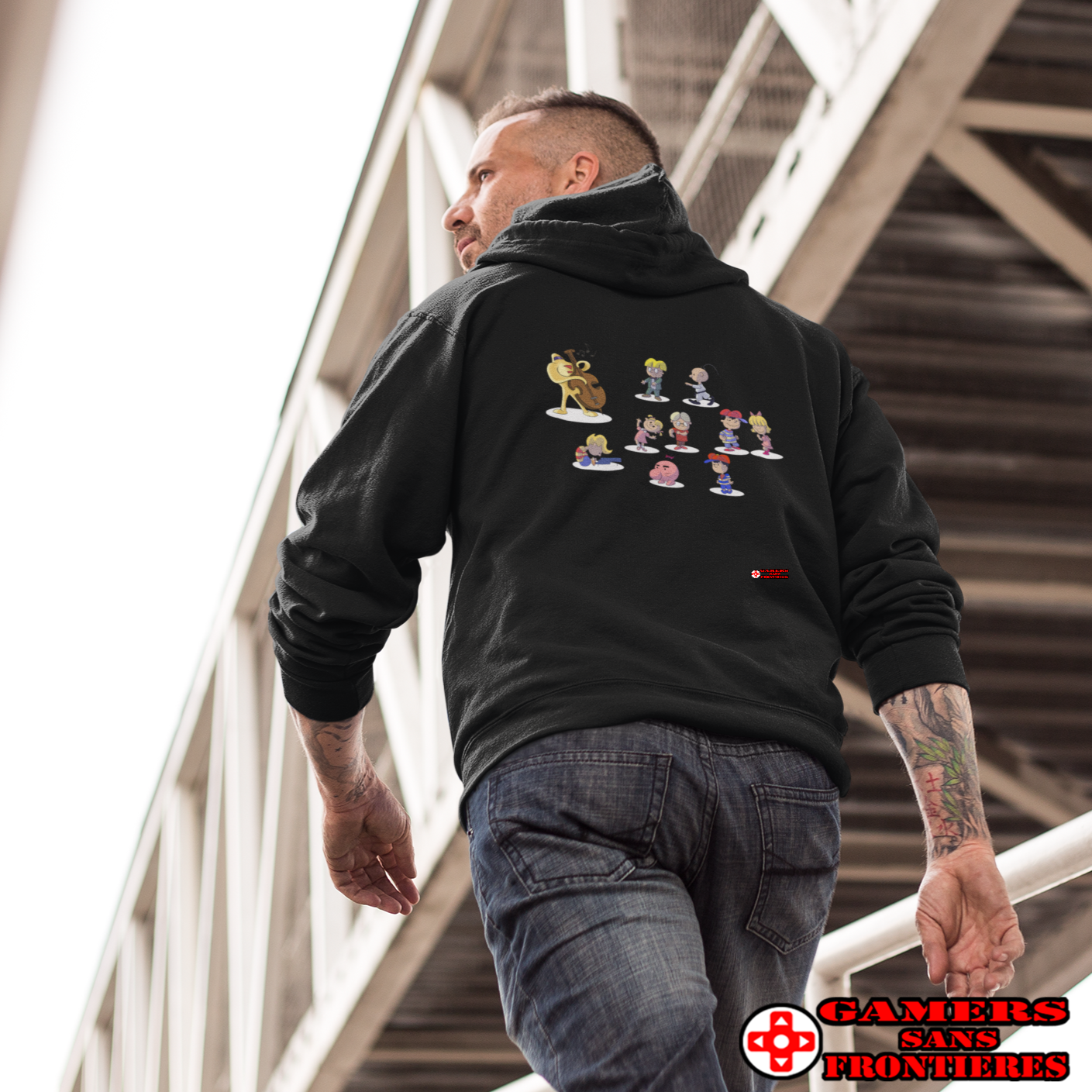 Unisex Hoodie - EarthBrown Dance