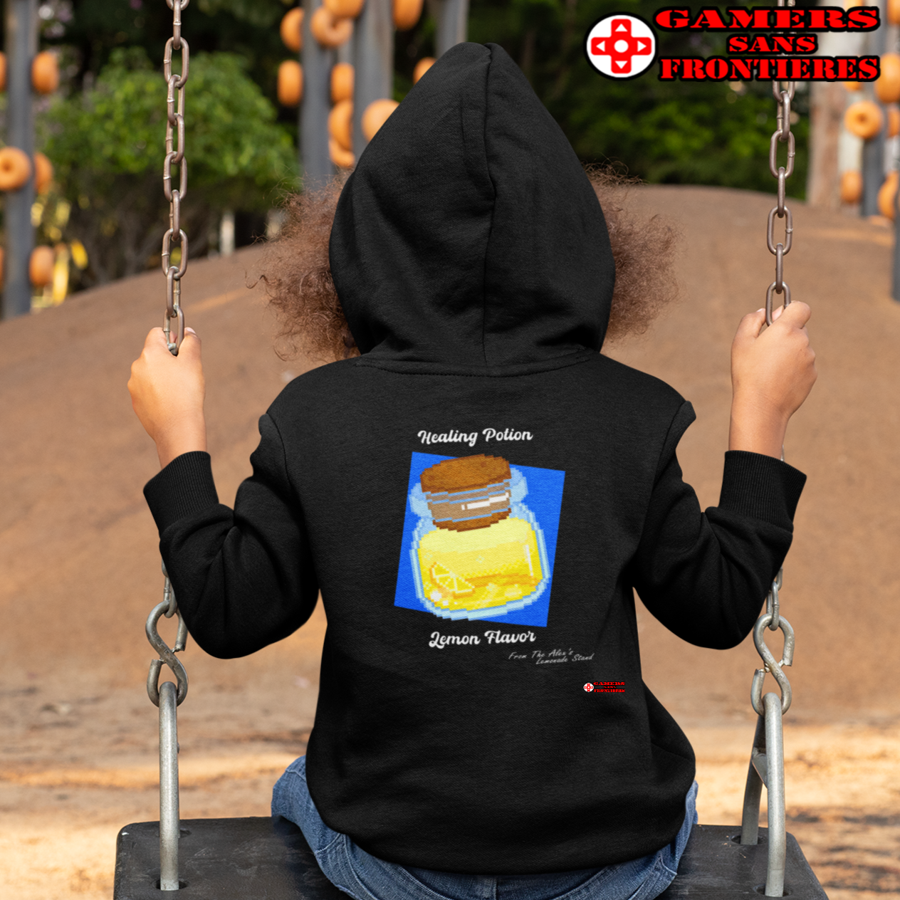 ALS x GSF Kids' Hoodie - Lemon Healing Potion