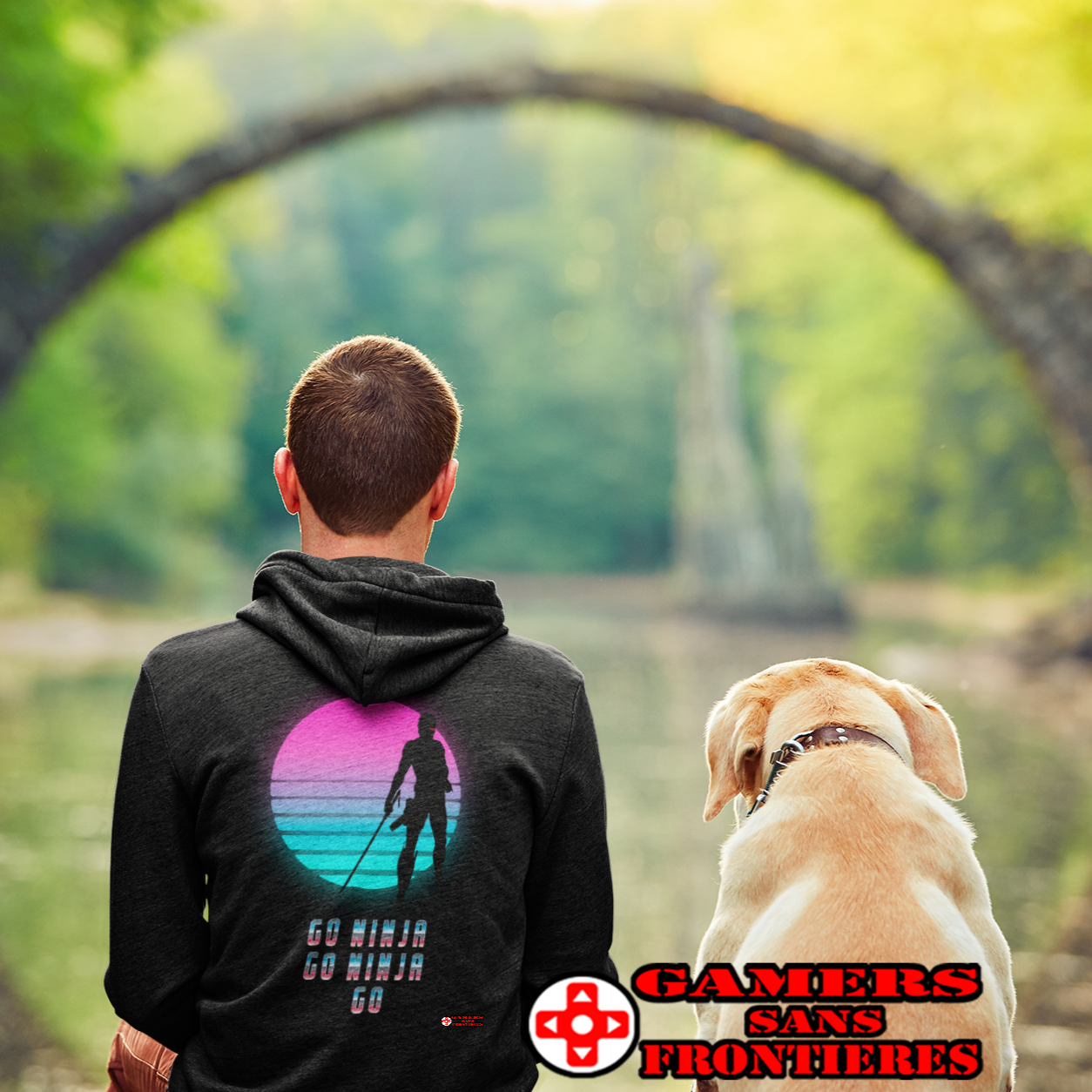Unisex Hoodie - Go Ninja