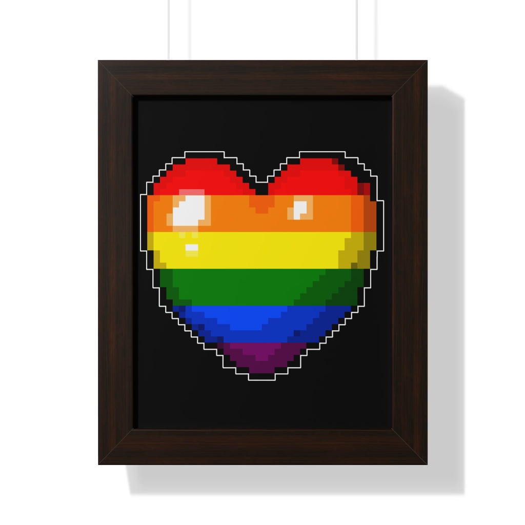Extra Colorful Life Framed Poster