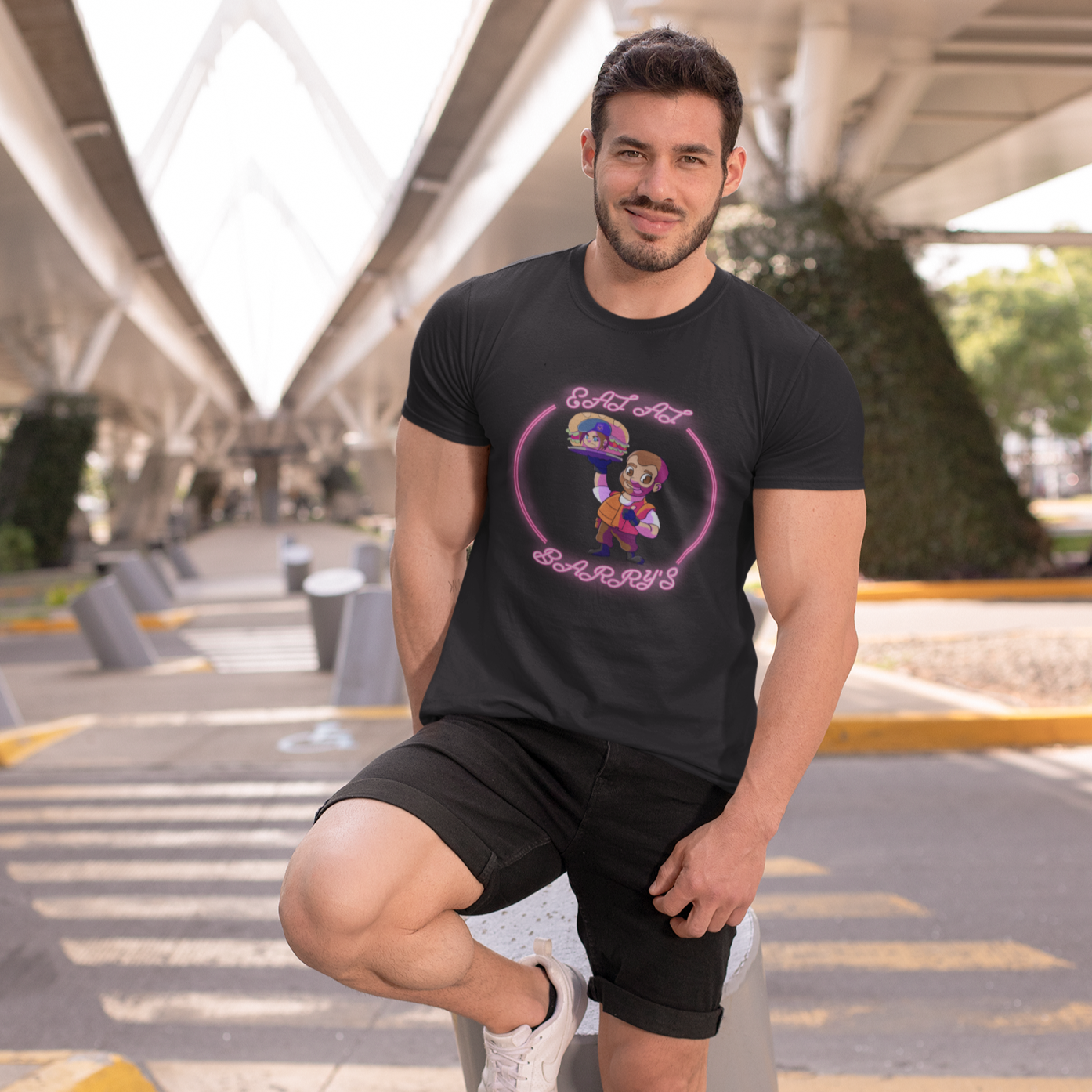 Resident Evil Men's Tee - Eat at Barry's