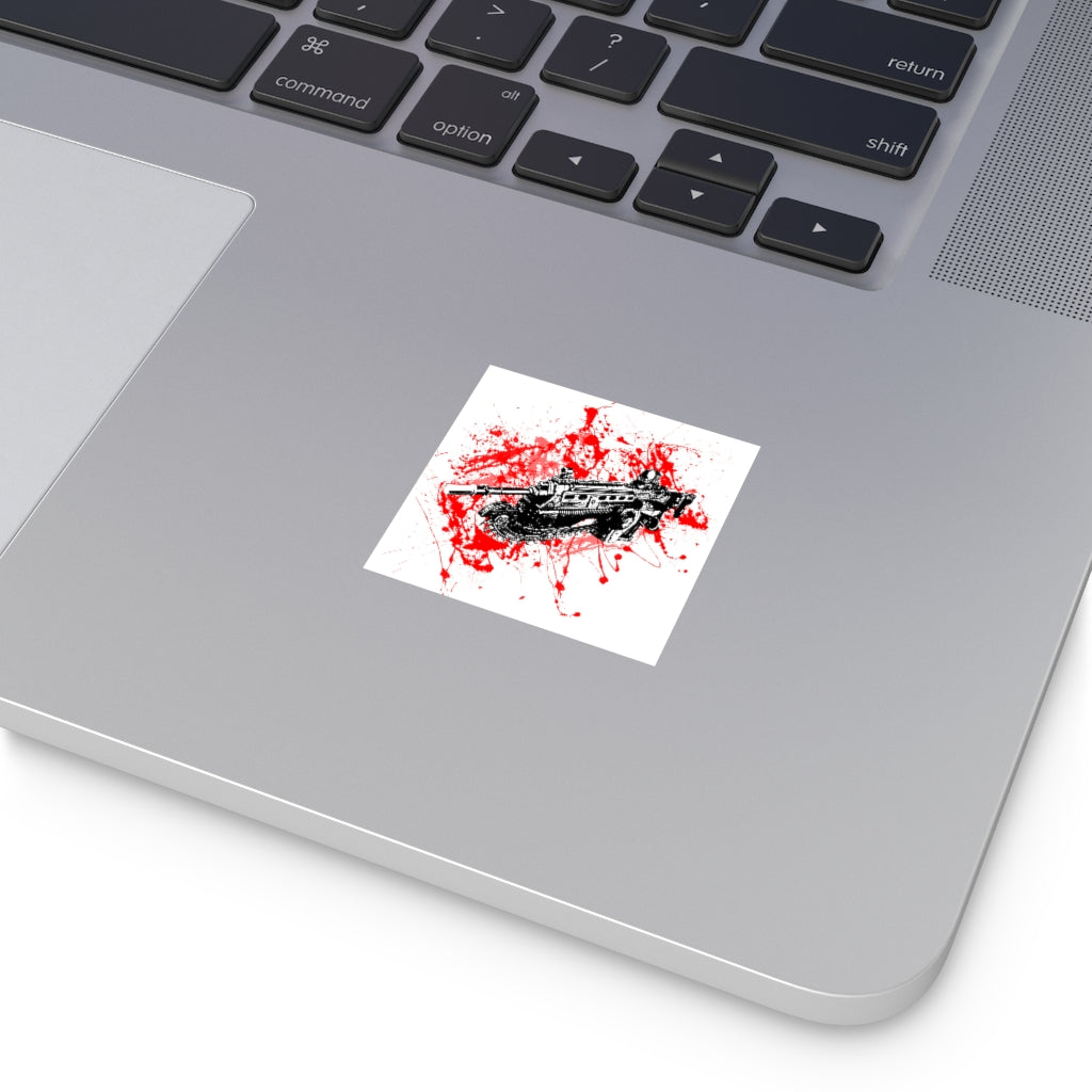 Gears of War Vinyl Sticker Gaming Merch