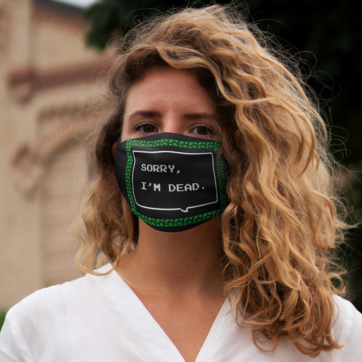 Face Mask - Sorry, I'm Dead