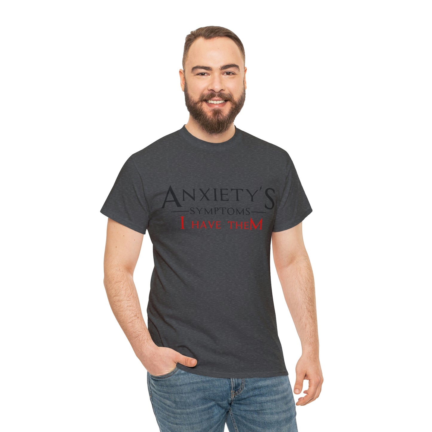 Men's Tee - Anxiety's Symptons