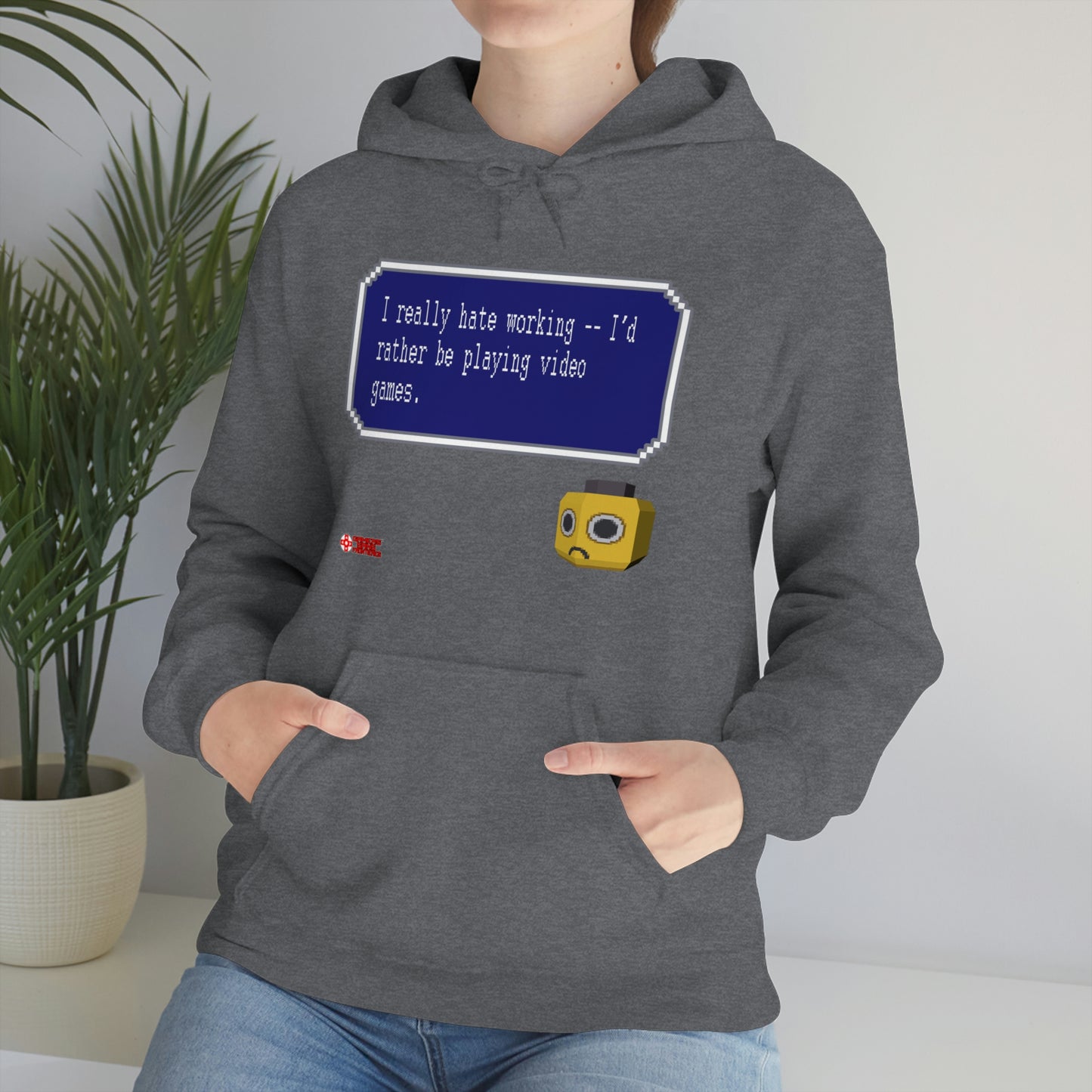 Unisex Hoodie - I Really Hate Working