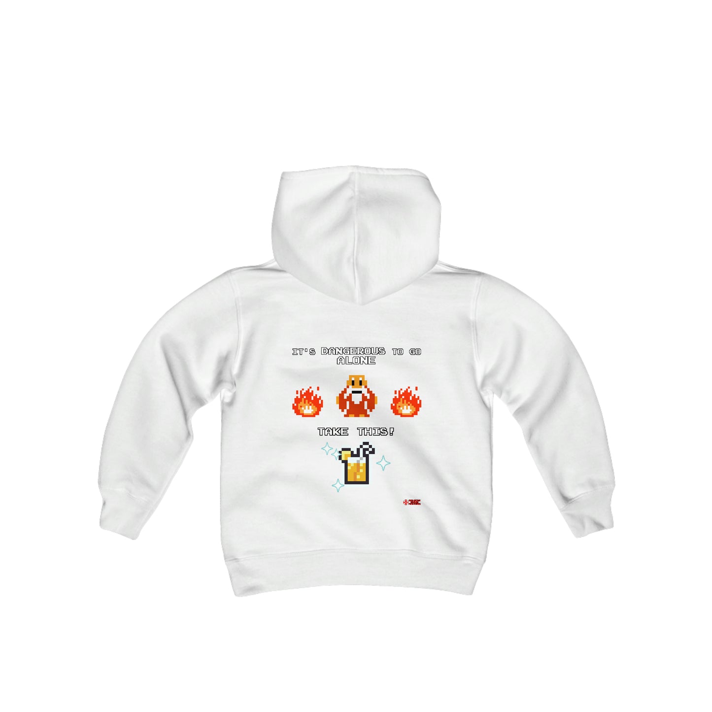 ALS x GSF Kids' Hoodie - It's Dangerous to go Alone