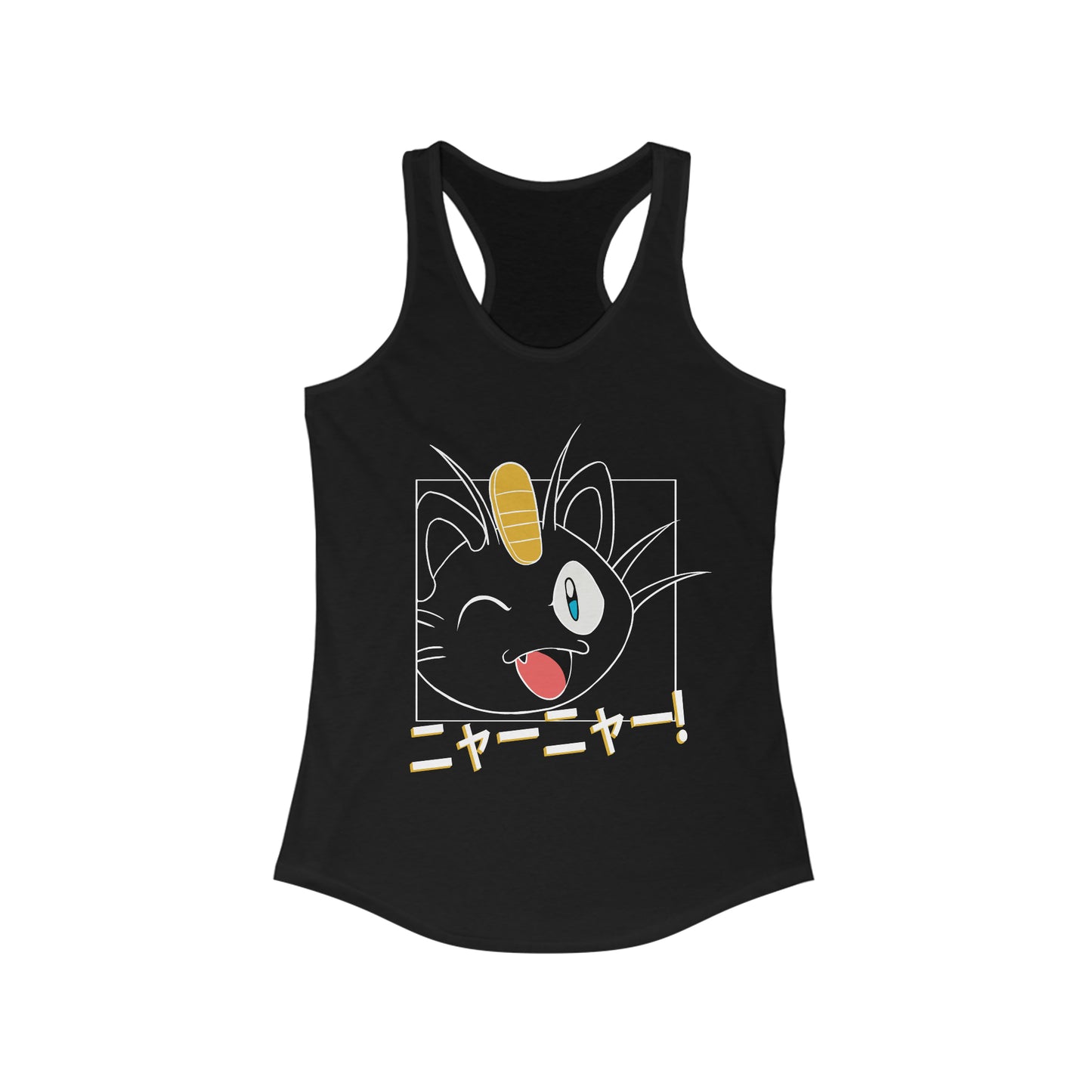 Pokémon Women's Racerback Tank - Meowth