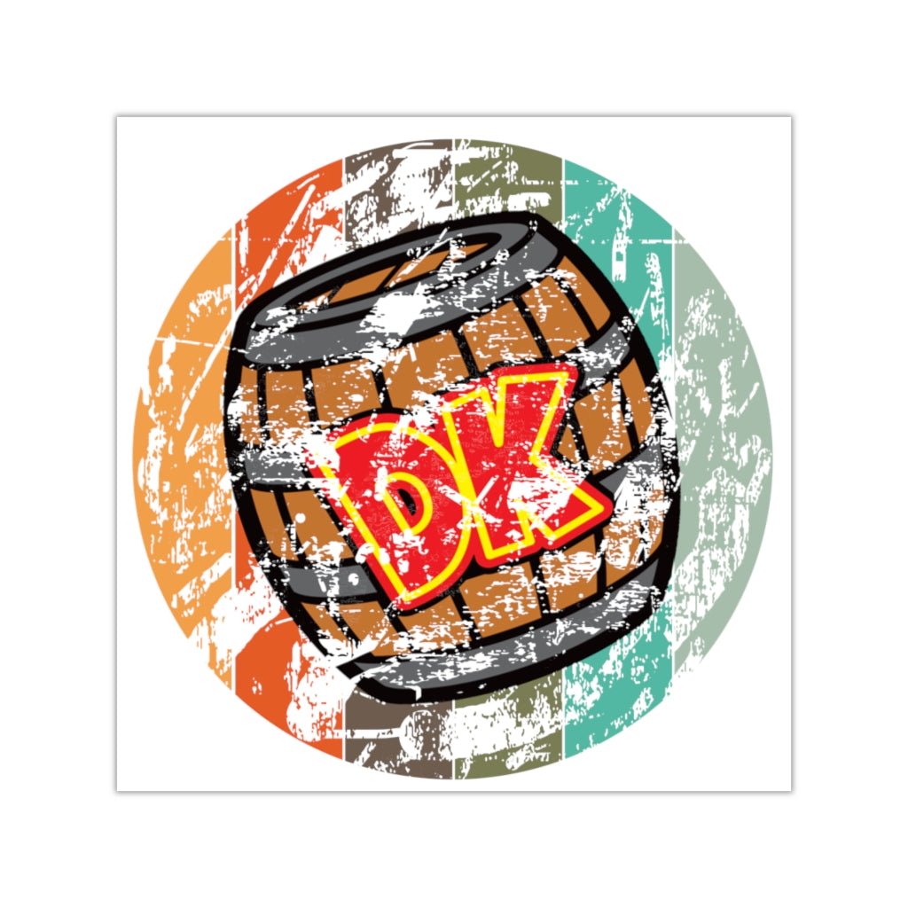 Vinyl Sticker - DK Vintage Barrel