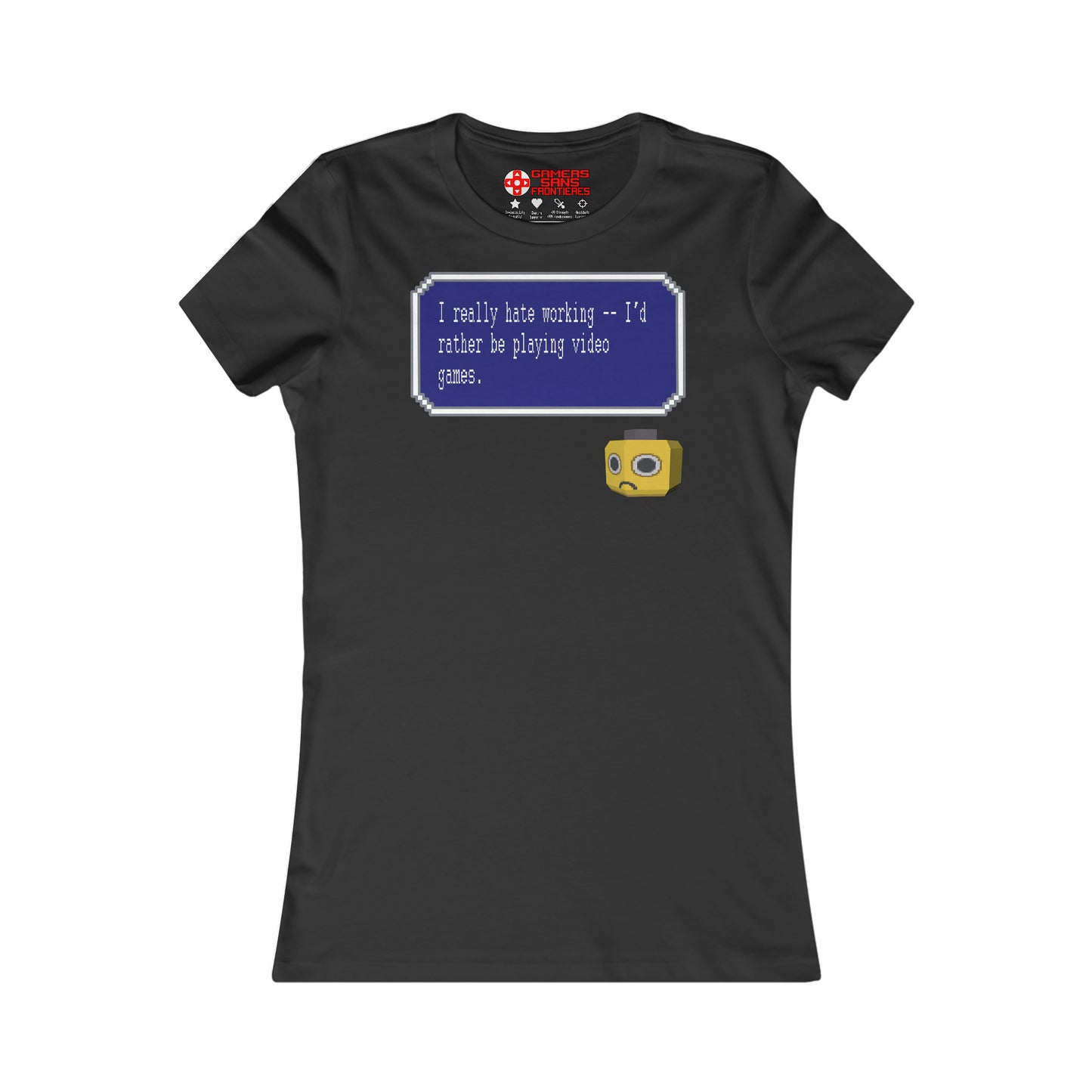 Women's Tee - I Really Hate Working