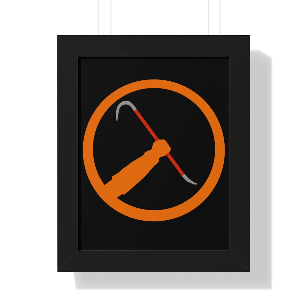 Framed Poster - I’m the Crowbar
