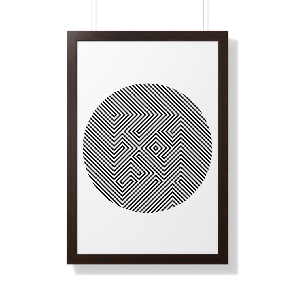 Framed Poster - Creeper Stealth