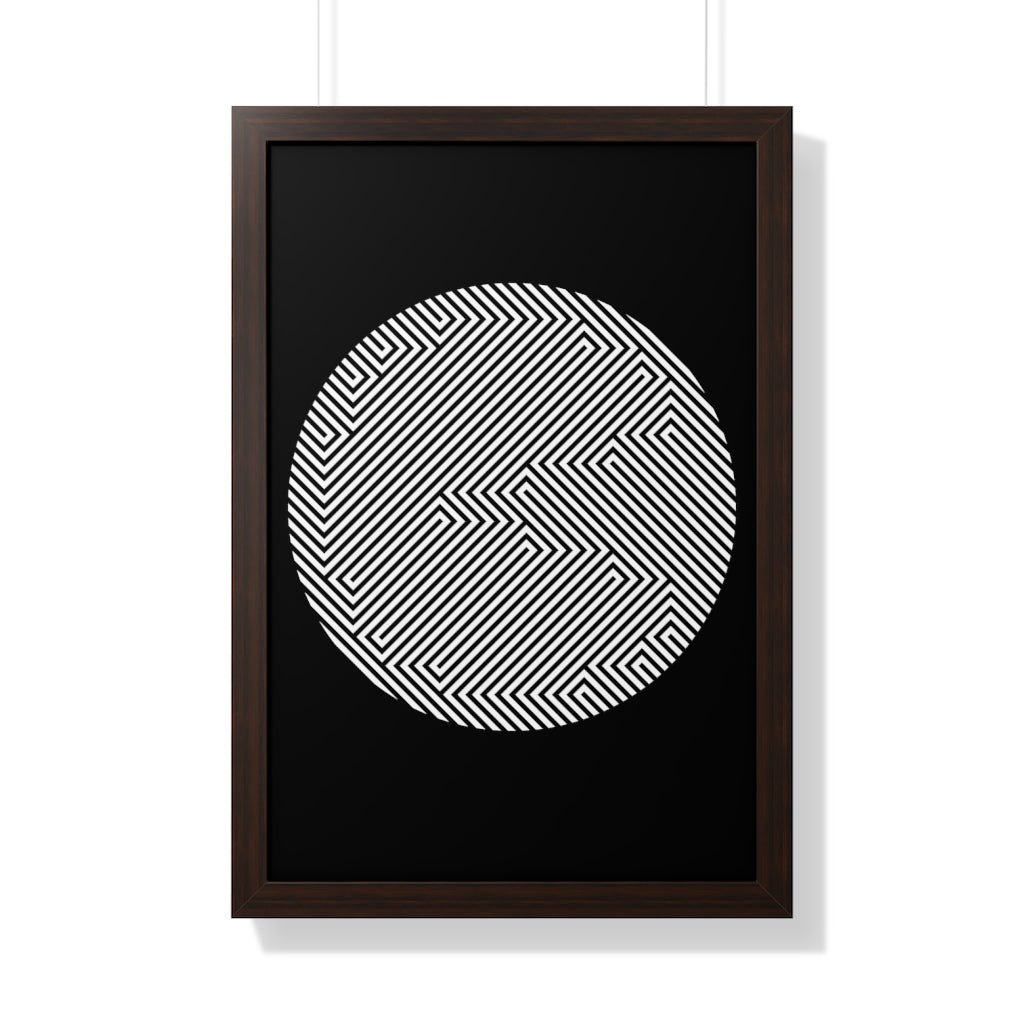 Framed Poster - Pac-Man Stealth