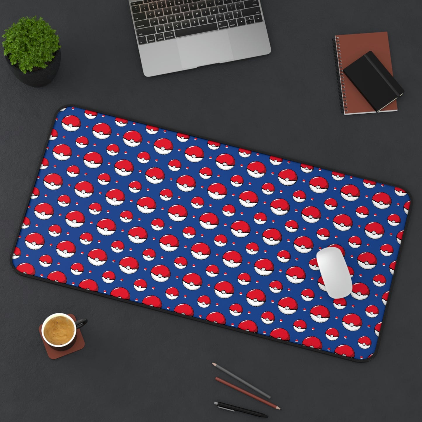 Pokeball Desk Mat