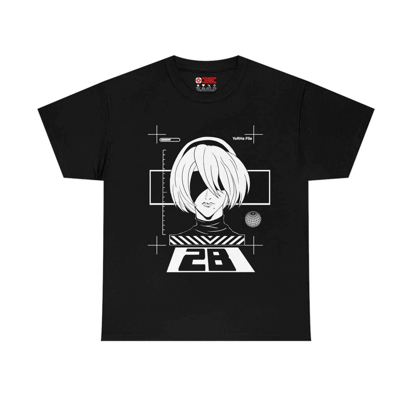 Nier: Automata Men's Tee - 2B file