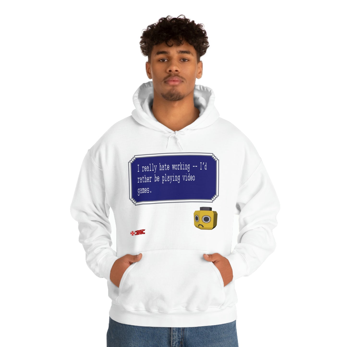 Unisex Hoodie - I Really Hate Working