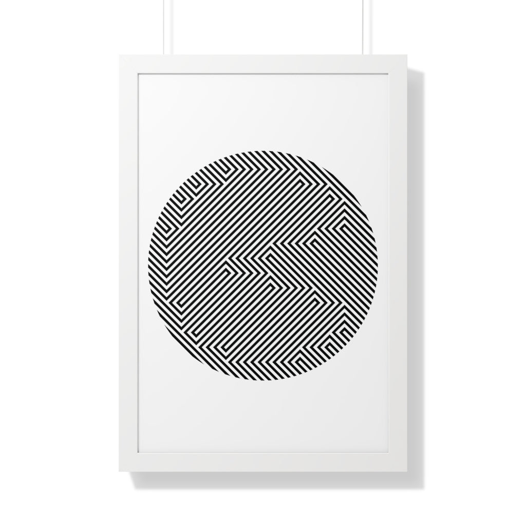 Framed Poster - Pac-Man Stealth