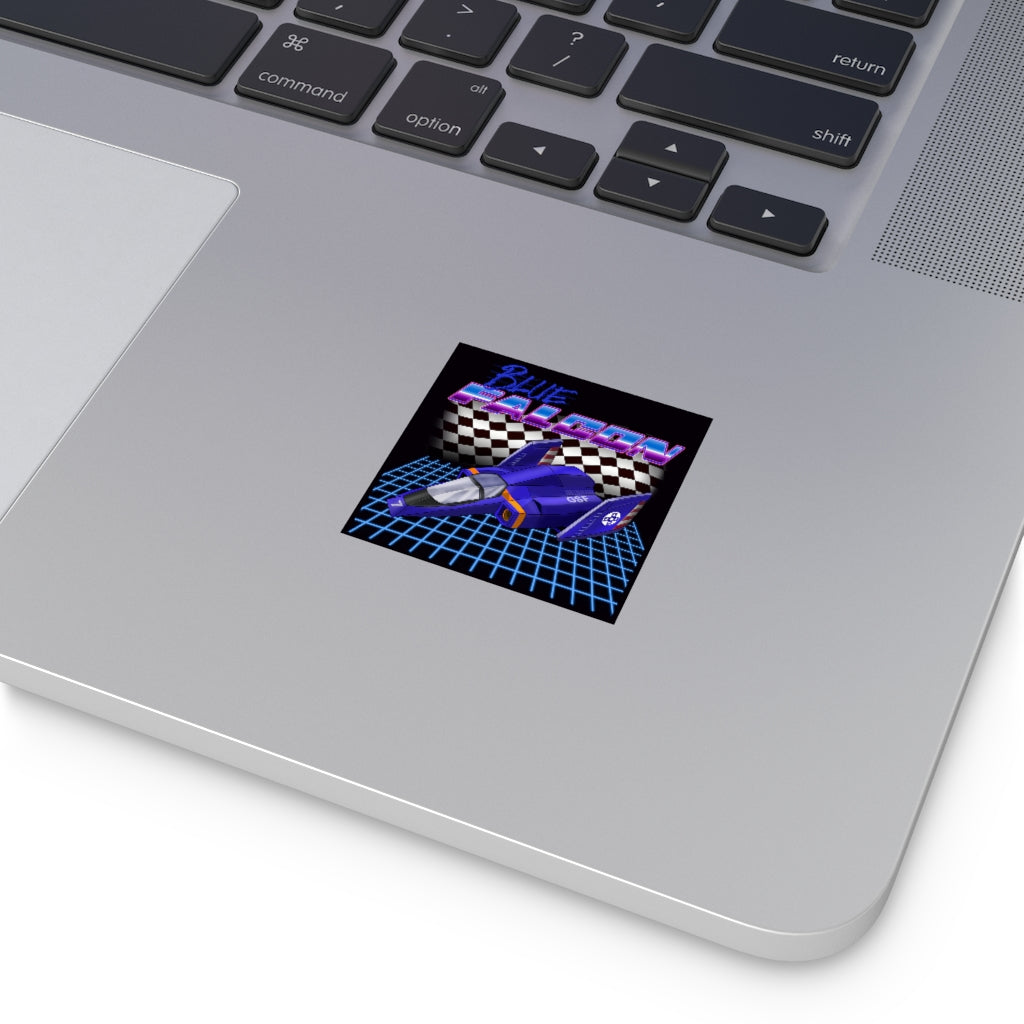 Vinyl Sticker - Blue Falcon